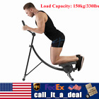 Ab Exercise Bench Abdominal Workout Machine Foldable Sit Up Equipment 330lbs New