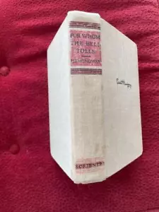 Book FOR WHOM THE BELL TOLLS 1940 Ernest Hemingway First Edition very good - Picture 1 of 7