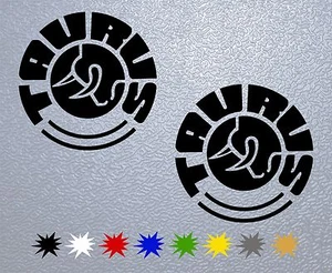 STICKER PEGATINA DECAL VINYL AUTOCOLLANT AUFKLEBER Taurus - Picture 1 of 2