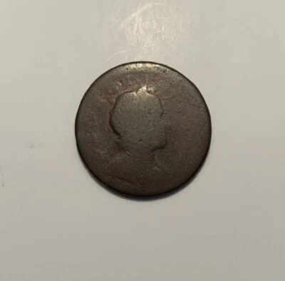 1720 George I Half Penny - Image 1 of 2