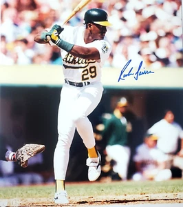 Autograph Ruben Sierra Oakland Athletics Photo w/COA BB-243 - Picture 1 of 9