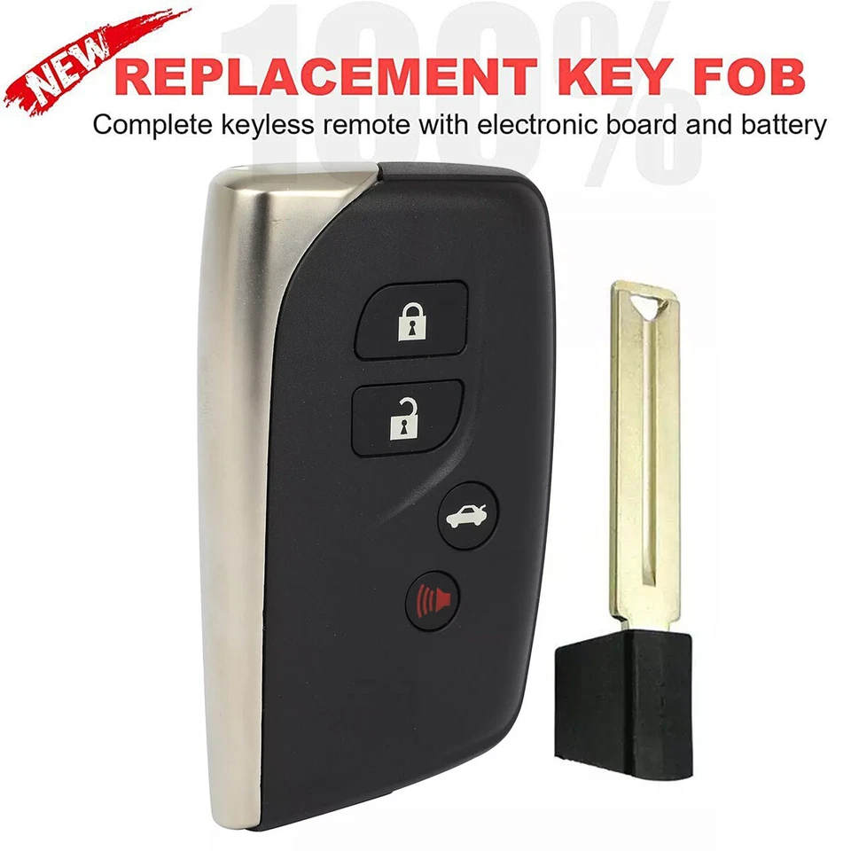 Брелок для дистанционного управления бесключевым доступом для Lexus LS460 LS600h 2013 2014 2015 2016 годов выпуска - Изображение 1 из 4