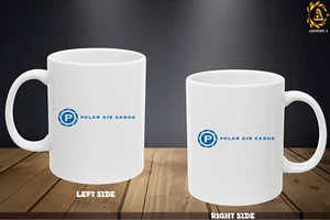 Polar Air Cargo Airlines Logo Mugs 11 and 15oz Coffee Mug Ceramic Mug Gift - Picture 1 of 14