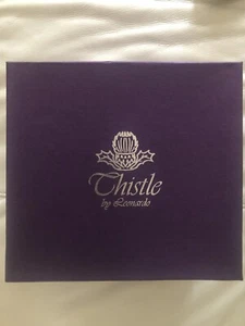 LOVELY BOXED THISTLE BY LEONARDO TEA FOR ONE - Picture 1 of 6