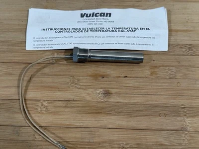 TERMOSTATO VULCAN 1C2B9 CAL-STAT -100 a 600 304 AÇO INOXIDÁVEL - Imagem 1 de 4