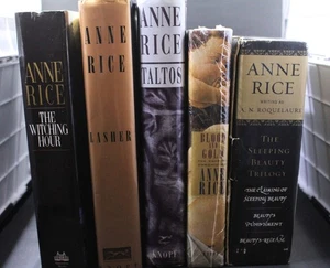 Anne Rice Mayfair Witches 1st Ed HC Lot + Sleeping Beauty Box Set + Blood & Gold - Picture 1 of 11