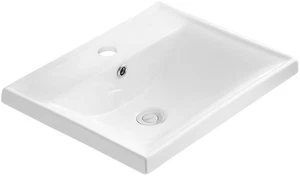 Karran USA VC-201 Valera 20-3/8" Rectangular Vitreous China Drop - White - Picture 1 of 5