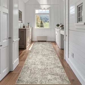 Runner Rug for Hallways Kitchen 2'6"x8' Washable Non Slip: Carpet Non Skid 8f... - Picture 1 of 8