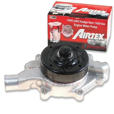 Airtex 发动机水泵适用于 1999 - 2003 道奇 Ram 1500 Van 3.9L 升 5.2L 升 5.9L 升 V6 em — 第 1/4 张图片