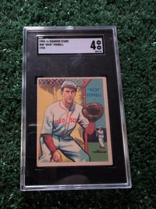 1934-36 Diamond Stars Set-Break # 48 "Rick" Ferrell 1935 SGC 4 VG EX - Picture 1 of 2