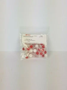 SUPELCO Clear Snap Cap PTFE/Silicone (with Starbust) 11mm # 27427 - Imagen 1 de 1