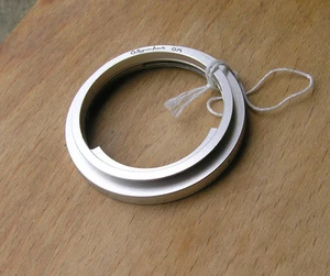 BPM Bellows Olympus OM (film om10 etc) lens ring adapter - Picture 1 of 3