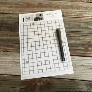 Magnetische trocken abwischbare Tafel 7 Zoll x 8,5 Zoll enthält trocken abwischbaren Marker & Magnete T4 - Bild 1 von 3