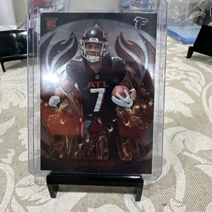 2023 Panini Phoenix aufgeladen Bijan Robinson #FU-8 RC Atlanta Falcons frisch zu ziehen - Bild 1 von 3