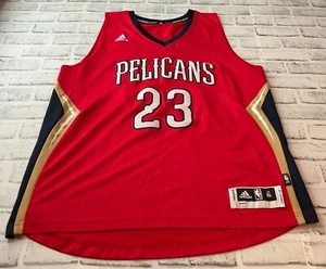 Adidas NEW ORLEANS PELICANS ANTHONY DAVIS MEN'S NBA JERSEY SZ XL TG +2 - Picture 1 of 6