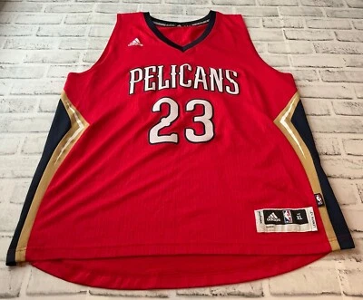 Adidas NEW ORLEANS PELICANS ANTHONY DAVIS MEN'S NBA JERSEY SZ XL TG +2 - Image 1 of 4