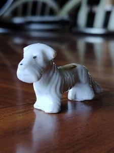 Terrier Dog Porcelain Miniature - Picture 1 of 12