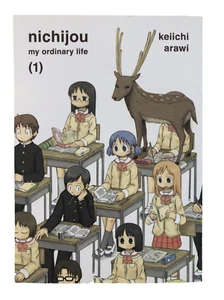 Nichijou My Ordinary Life Manga Inglés Volumen 1 por Keiichi Arawi Tapa blanda NUEVO - Imagen 1 de 5