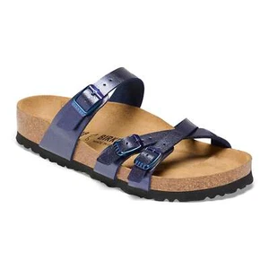 BIRKENSTOCK FRANCA BIRKO-FLOR Sandalen anmutig Mitternacht neu - Bild 1 von 3