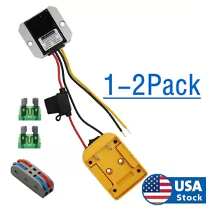 DIY Adapter Power Wheel Output 12V 10A COMPATIBLE WITH Dewalt 18V 20V Battery - Picture 1 of 11