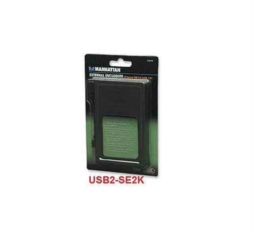 USB 2.0 to SATA 2.5" HD Silicone Enclosure Black 130103 - Image 1 of 4