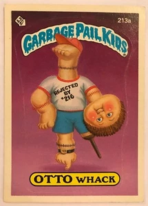 Garbage Pail Kids GPK Original Series 6 #213a Otto Whack NON-MINT - Picture 1 of 1