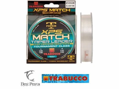 Filo Conico - TRABUCCO XPS MATCH TAPER LEADER 10x15mt - 0,16-0,22 - Immagine 1 di 2