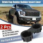 2X Front Row Console Drink Cup Holder for 03-14 Ford F-150 2L1Z-7813562-AAA BK