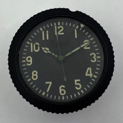 AVRM USSR Soviet Military Tank Panel Clock 5 Days #94089 - Image 1 of 4