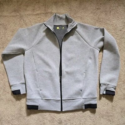 Xersion Mens Full Zip Athletic Sweatshirt Active Sports Gym Gray Size S Small - Image 1 of 4