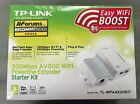 TP-Link TL-WPA4220 Powerline Adapter Wi-Fi Extender Kit 2 Ethernet Ports weiß