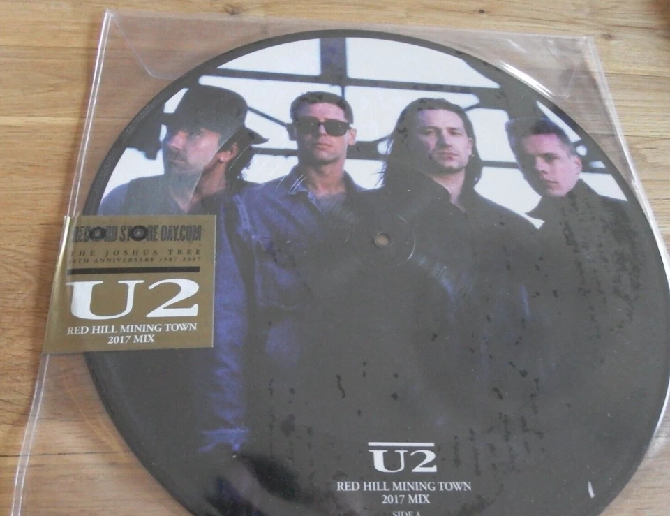 U2 Red Hill Mining Town Joshua Tree 30th Anniversary 2017 RSD Vinyl Bono