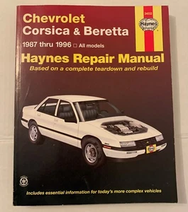 Haynes Chevrolet Corsica & Beretta 1987-1996 Repair Manual - Picture 1 of 9
