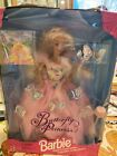 Vintage 1994 Mattel Butterfly Princess Barbie z magiczną różdżką 13051 stalówka nrfb