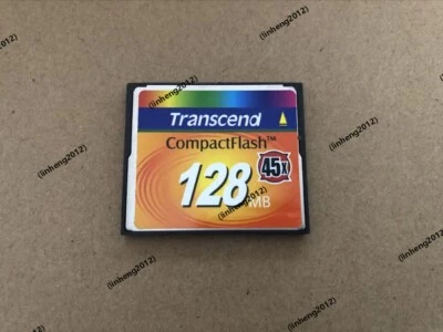 Transcend 128MB 45X CF Compact Flash Card - Image 1 of 2