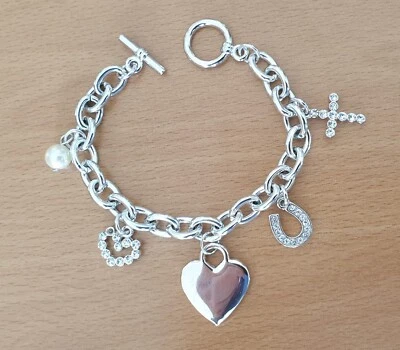 Bettelarmband der Marke pierre cardin, silberfarben, aus Edelstahl - Bild 1 von 4