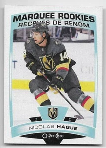 19/20 O-PEE-CHEE UPDATE MARQUEE ROOKIES RC Nicolas Hague #619 - Picture 1 of 1