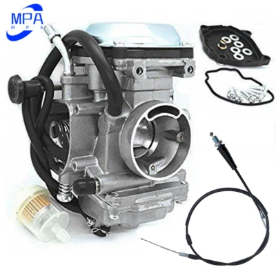 Carburador con cable de acelerador para Yamaha 1995-2005 Yamaha Wolverine 350 YFM350FX Foto 1 de 4