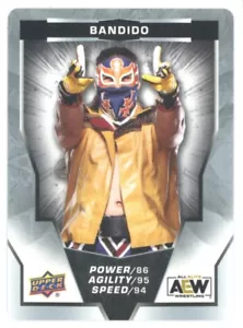 2024 BANDIDO UPPER DECK AEW WRESTLING #5 GAMING CARD LEVEL A QTY!! - Picture 1 of 1