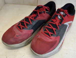 Nike Zoom Freak 4 TB Red Black 2022 SIZE 12 Basketball Shoe Giannis DJ6149-600 - Picture 1 of 8