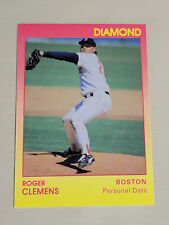1991 Star Diamond Roger Clemens "Personal Data" /2000 #72