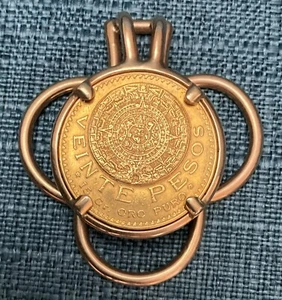 Mexican 20 Veinte Pesos  Gold Coin 1918 (( 1.17 Ounces )) - Picture 1 of 6