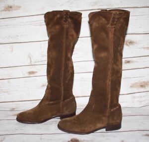 New FRYE Cara Tall Suede Slouch Boot Long Boot