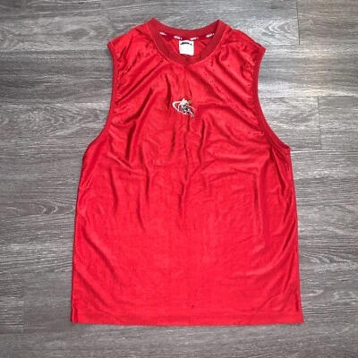 Vintage Y2K AND1 Red Embroidered Tank Jersey Sz. XL - Image 1 of 4