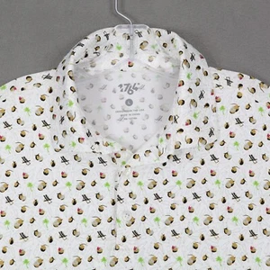 1764 Signature Performance Golf Polo Shirt Men's L Summer Beer Coconut Party - Picture 1 of 6