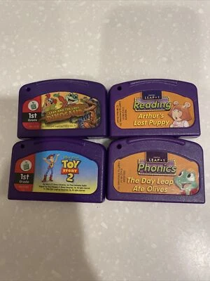 LeapFrog LeadPad  Game Cartridge Lotof 4  - Image 1 of 4