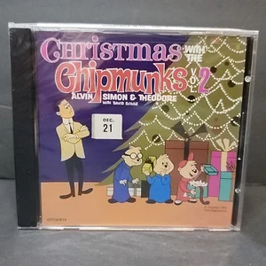 Christmas With The Chipmunks Volume Vol 2 Two CD 1987 Alvin Simon Theodore - Imagen 1 de 11