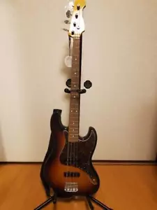 HISTORY CZ-BJ4/R 3TS Jazz Made in Japan Electric Bass Guitar Used From Japan - Picture 1 of 7