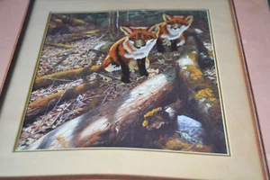 Kit de aguja FOREST FOXES JOHN SEEREY-LESTER ¡Sellado! From The Heart De colección años 80 - Imagen 1 de 4