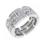Authentic Cartier Myon Phantele Full Diamond Ring  #246-000-397-6357
